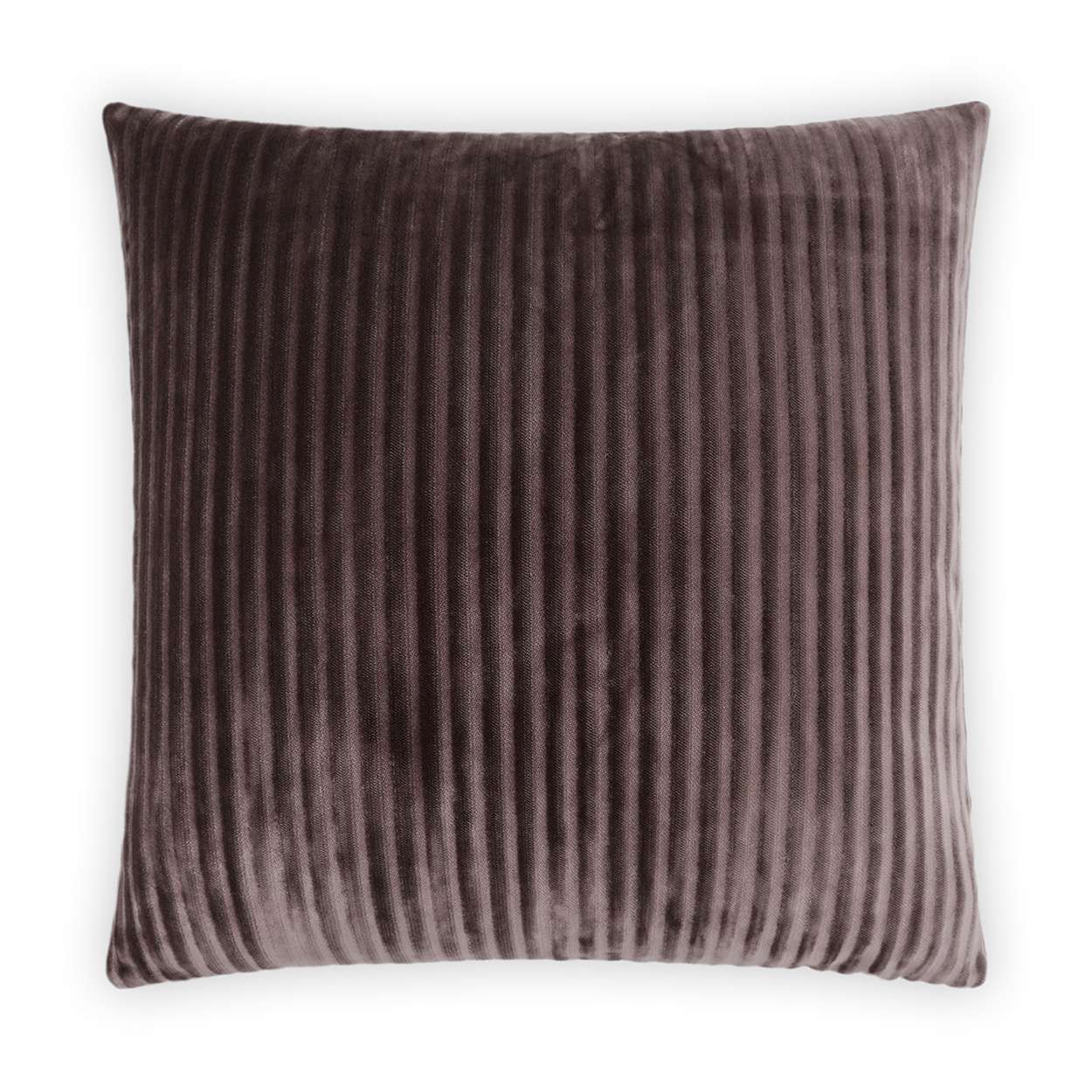 24"x24" Hayworth Sq. Mauve Feather Down Pillow