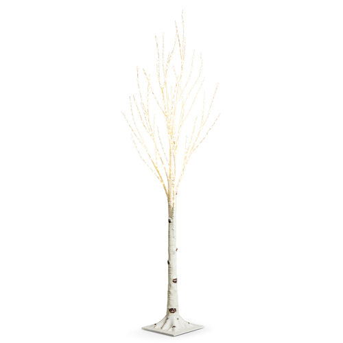 4' LIGHTED BIRCH TREE WITH FAIRY LIGHTS