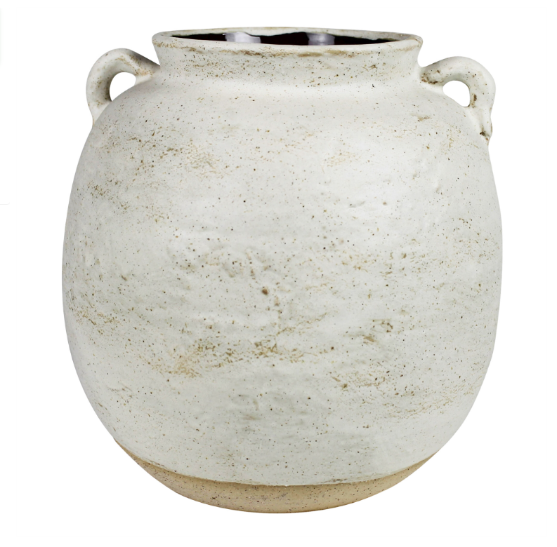 Large Ceramic Pot with Handles