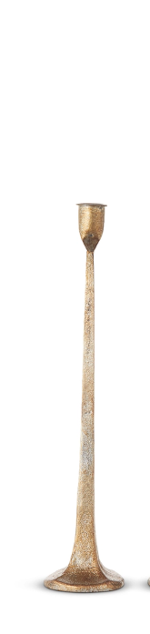 Gold Candlestick - 14.25"