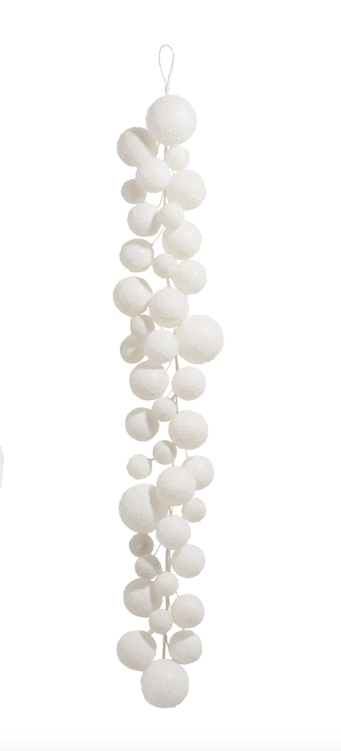 Snow Ball Garland