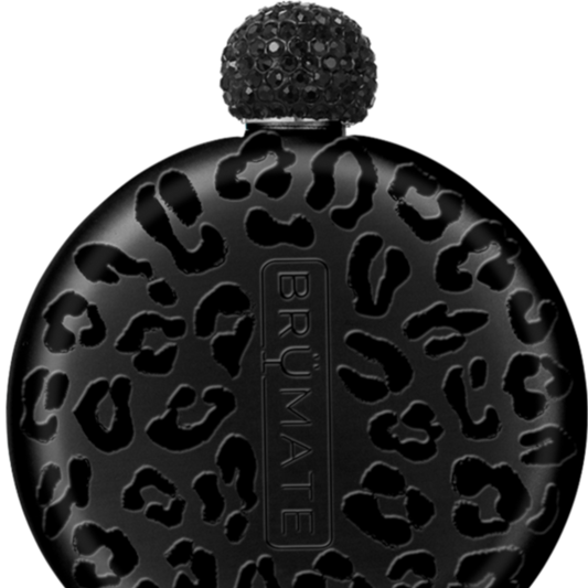 Glitter Charcoal Flask-Charcoal