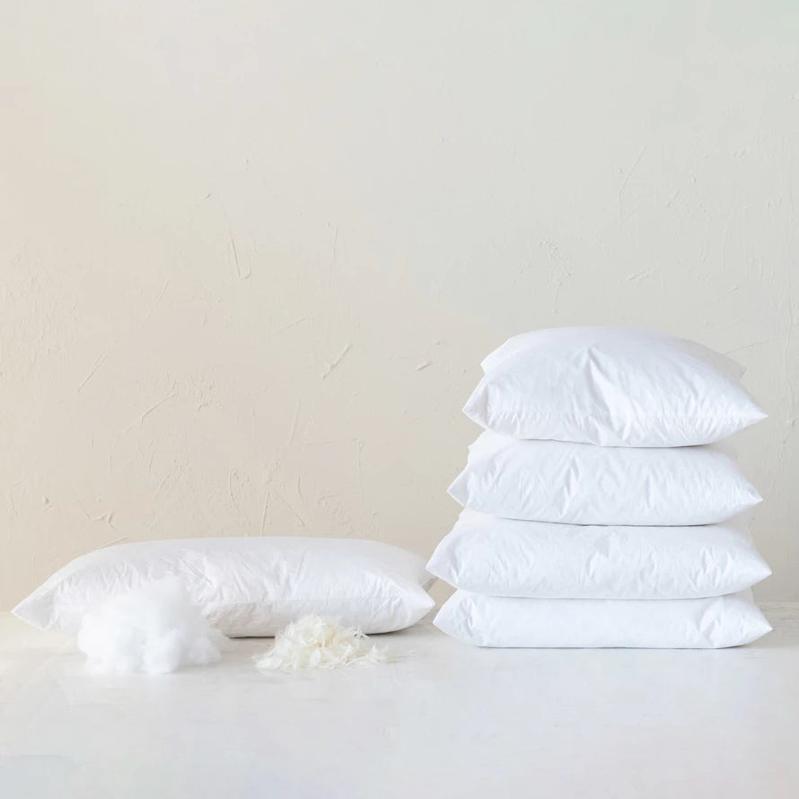 20 x 20" Duck Feather Down Pillow Insert