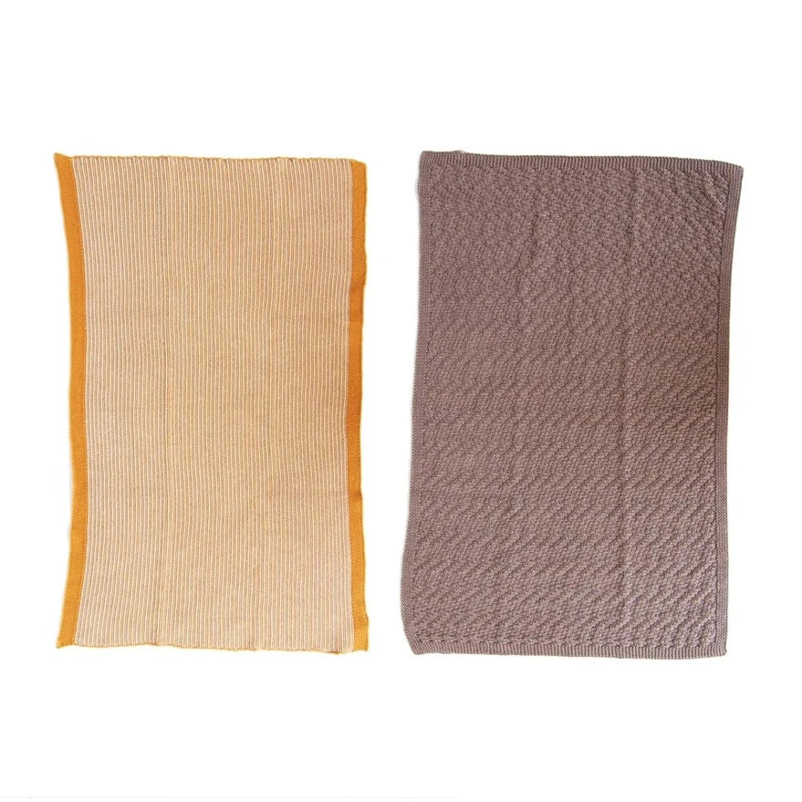 Cotton Knit Tea Towel w/ Loop
