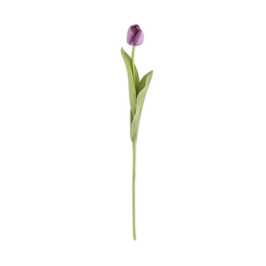 26.75" Soft Touch Tulip Stem PU-Purple : 26.75"