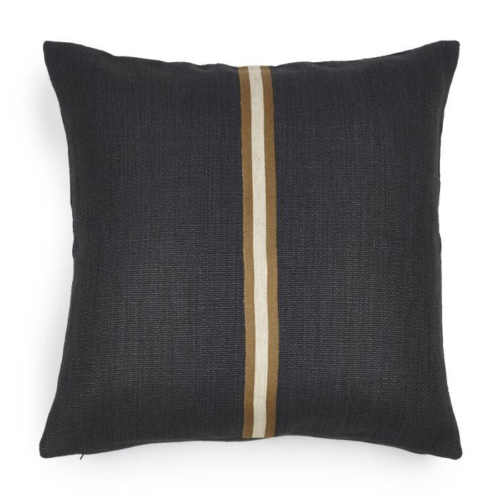 Jasper Pillow Cover 15.7x31.5" Faded Black