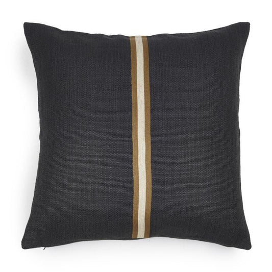Jasper Pillow Cover 15.7x31.5" Faded Black