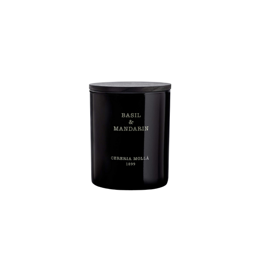 Basil & Mandrian Candle 8oz-black