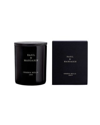 Basil & Mandrian Candle 8oz-black