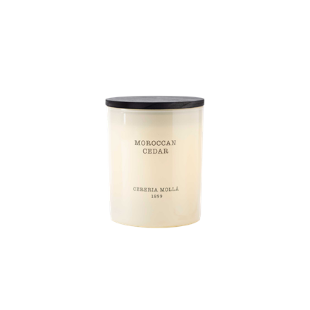 Moroccan Cedar Ivory Candle-8oz