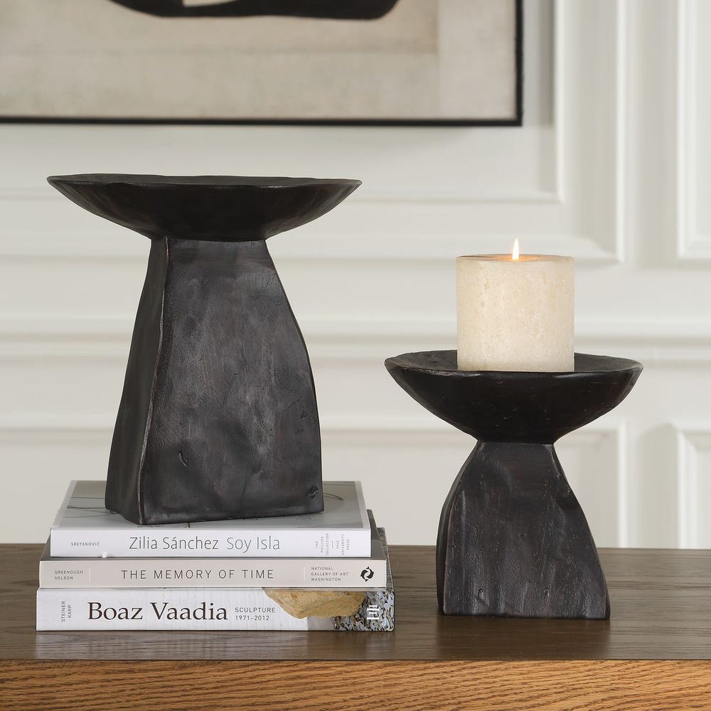 Shadow Pedestal Bowls S/2