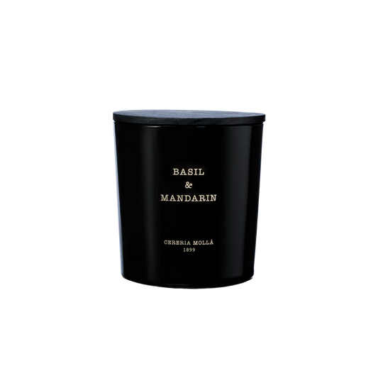 Basil & mandrin Candle 21 oz-black