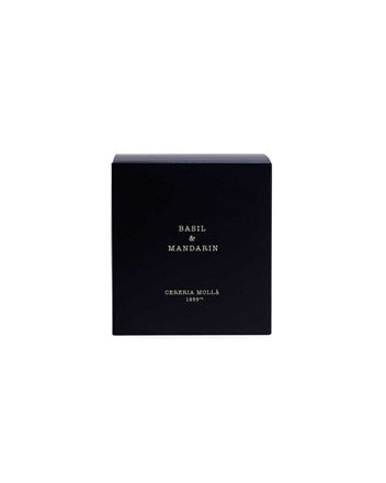 Basil & mandrin Candle 21 oz-black
