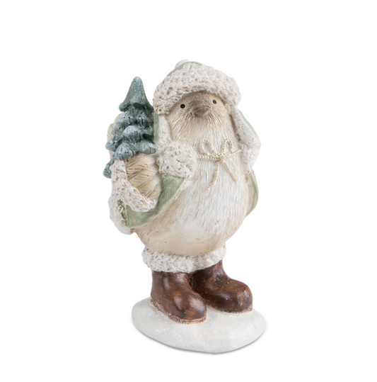 Bird w/Tree Figurine