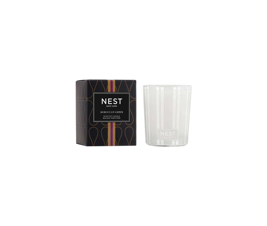Moroccan Amber Votive Candle Woody