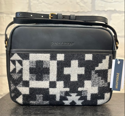 Blue Ridge Black Midi Crossbody Bag