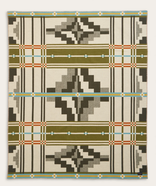 Seven Springs Jacquard Twin Blanket