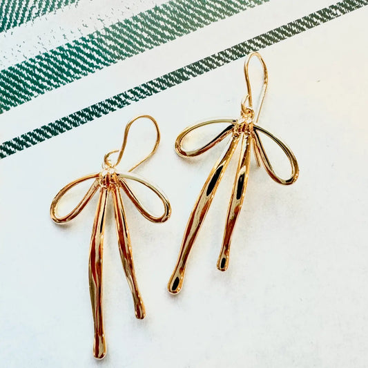 Bow Dangle Earrings