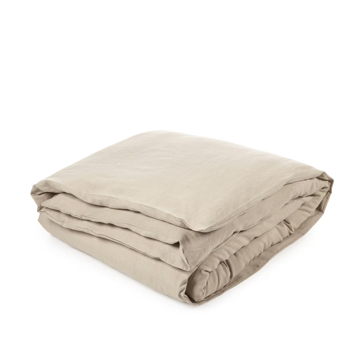 Heritage Duvet Cover King Flax