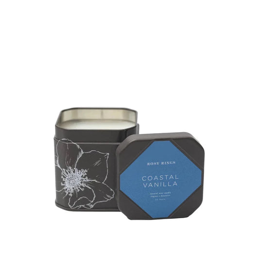 Rosy Ring Candle Tin
