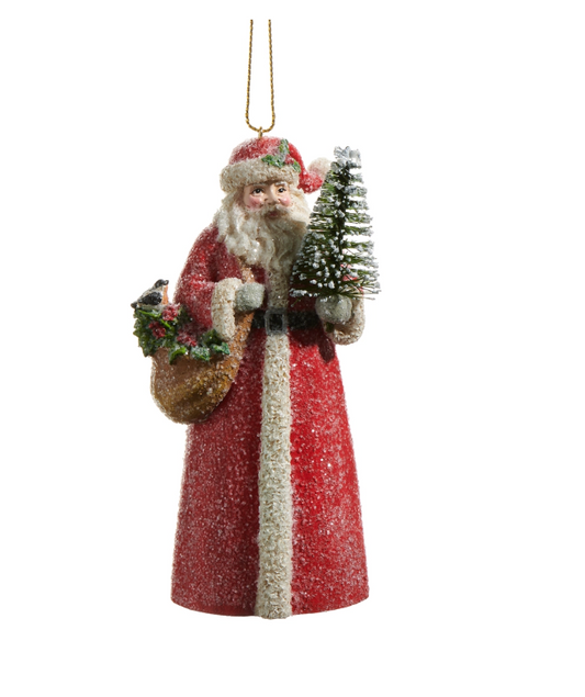Santa Ornament - 5"